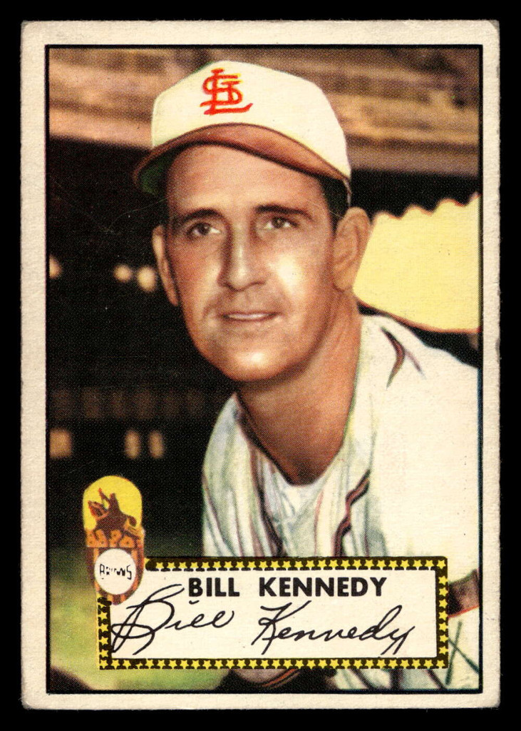 1952 Topps #102 Bill Kennedy VG-EX 