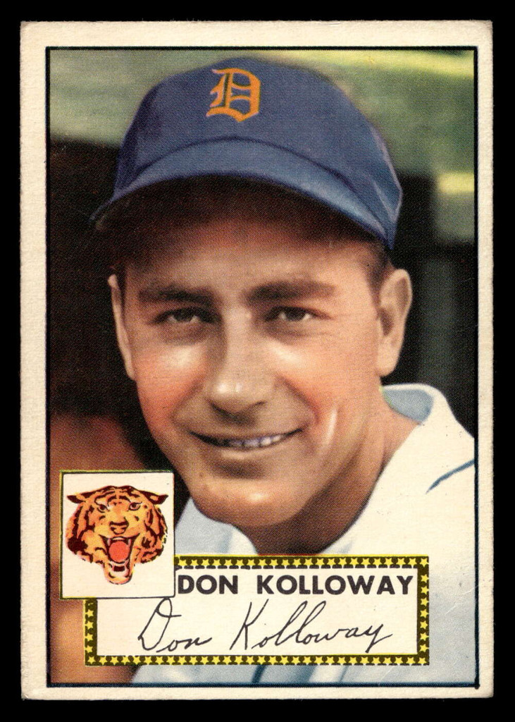1952 Topps #104 Don Kolloway Very Good  ID: 512306
