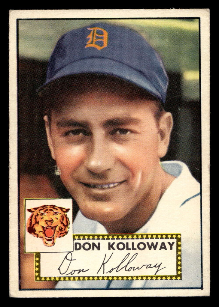 1952 Topps #104 Don Kolloway Excellent  ID: 512307