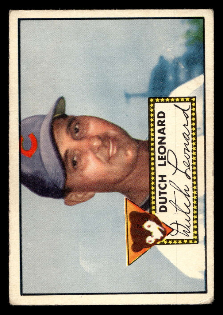 1952 Topps #110 Dutch Leonard Very Good 