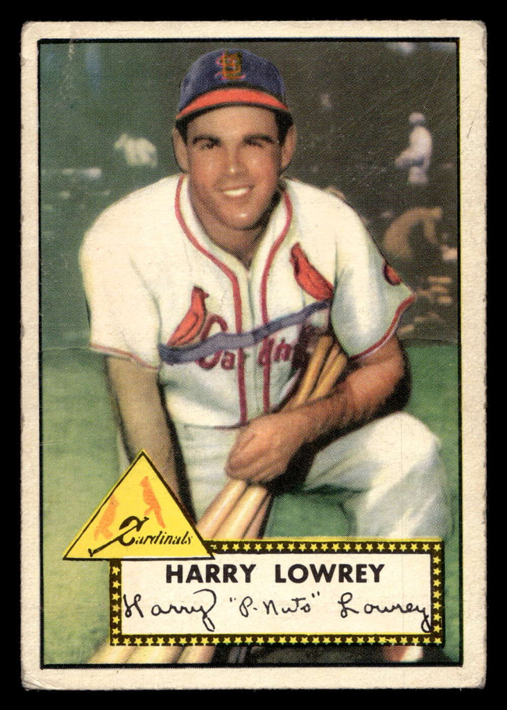 1952 Topps #111 Peanuts Lowrey Very Good 