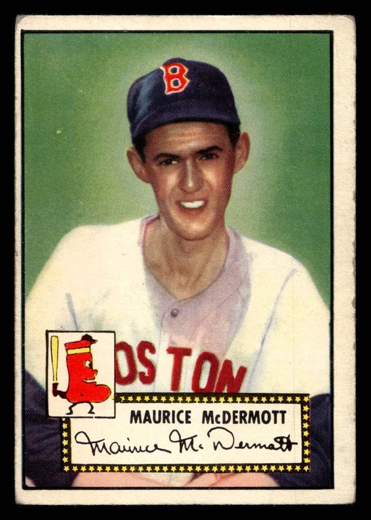 1952 Topps #119 Mickey McDermott Very Good 
