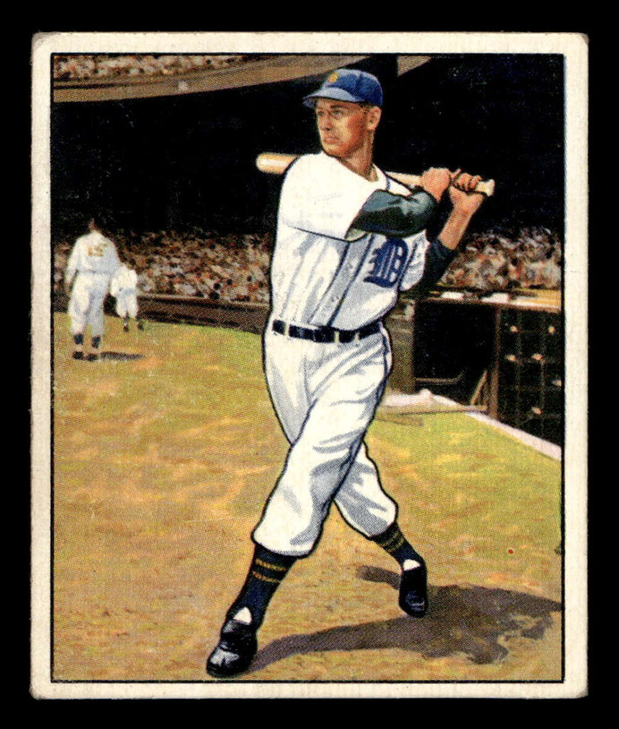 1950 Bowman #41 Walter Evers Excellent 