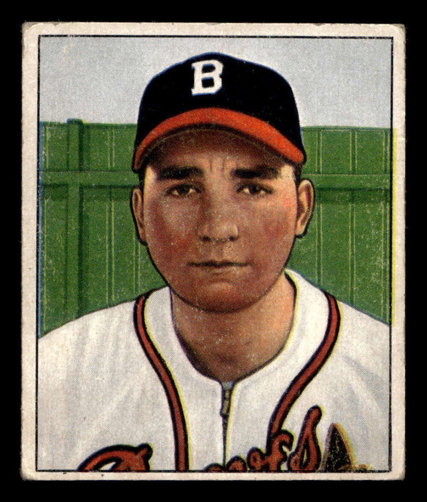 1950 Bowman #74 Johnny Antonelli Very Good RC Rookie 