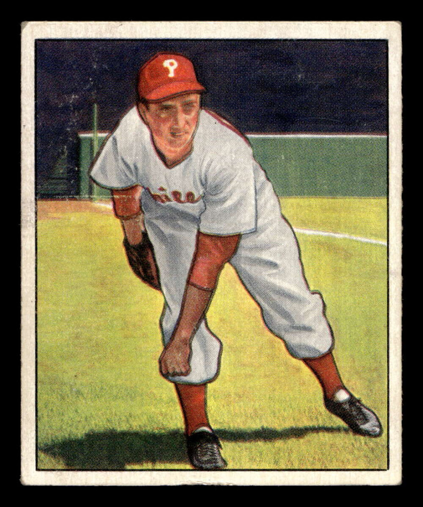 1950 Bowman #85 Ken Heintzelman Excellent+ 