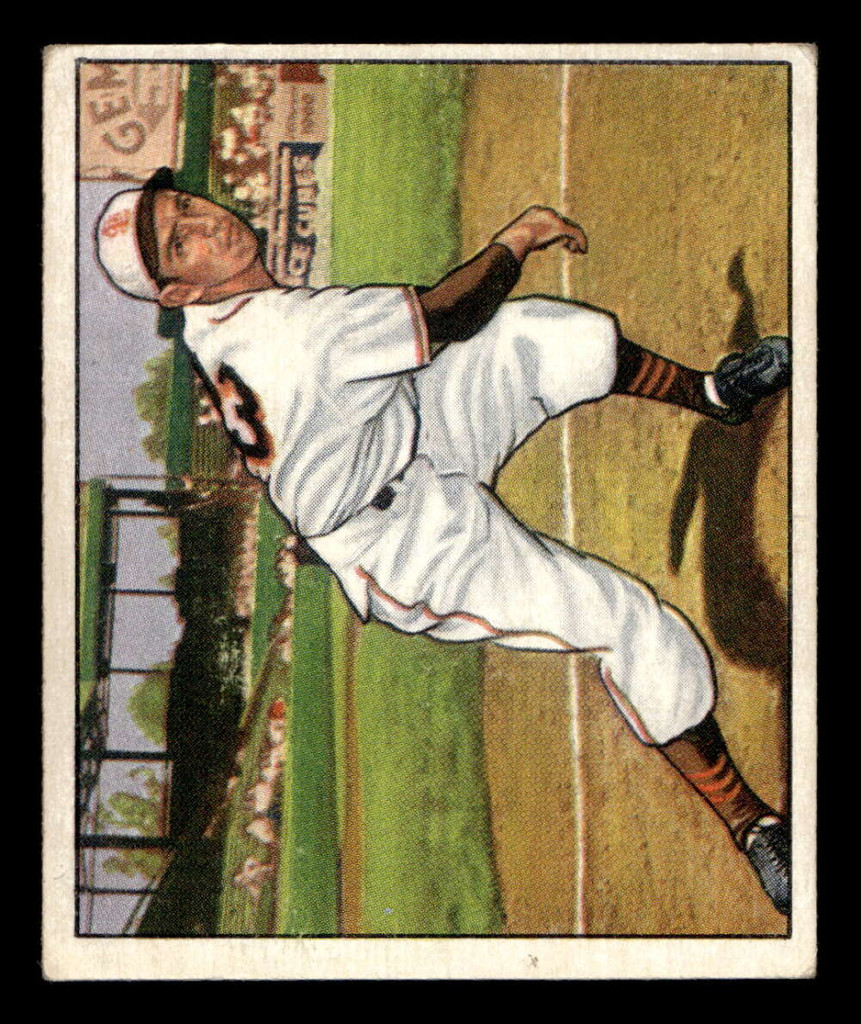 1950 Bowman #106 Cliff Fannin Excellent  ID: 512422