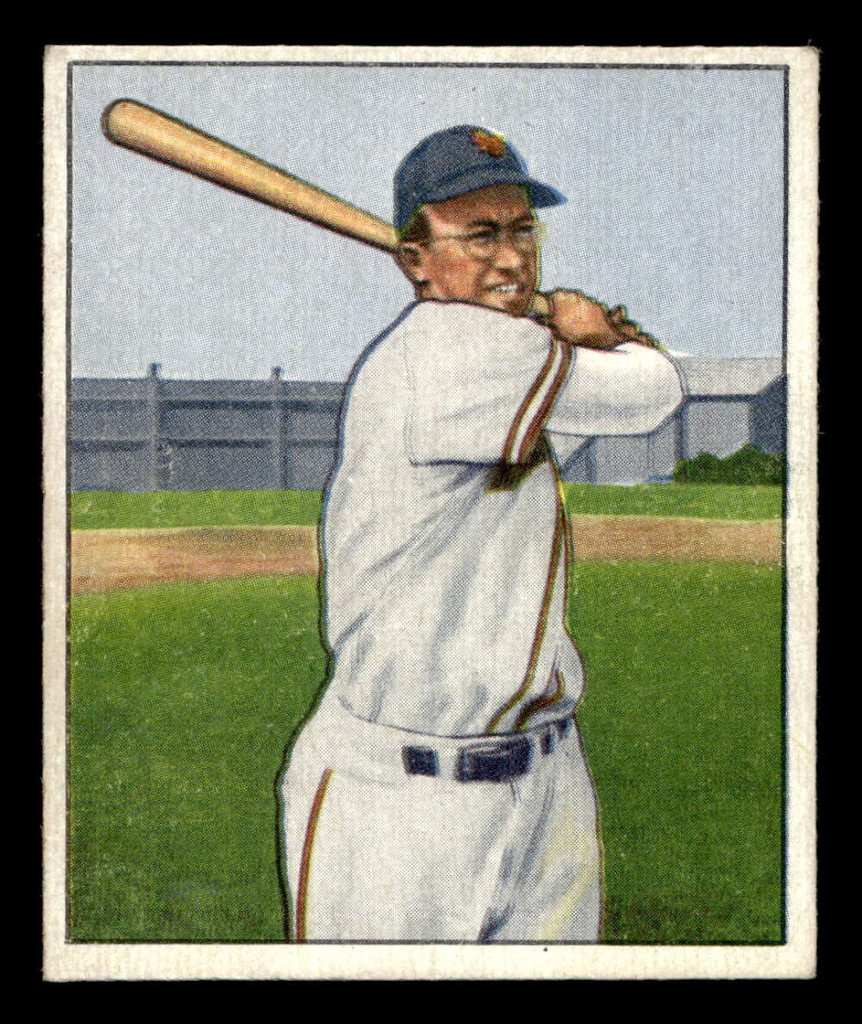 1950 Bowman #117 Bill Rigney Ex-Mint 