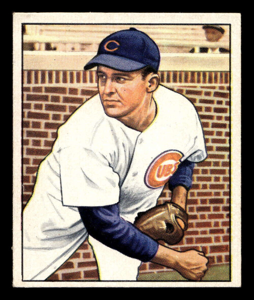 1950 Bowman #196 Doyle Lade ERR: No Copyright Excellent+ 