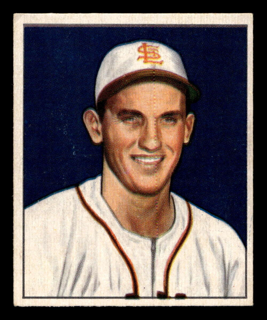 1950 Bowman #251 Les Moss ERR: No Copyright Very Good RC Rookie 