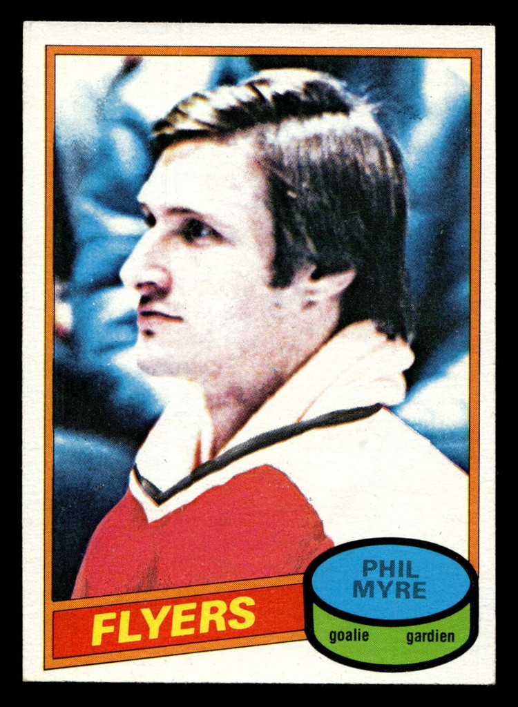 1980-81 O-Pee-Chee #8 Phil Myre Ex-Mint OPC 