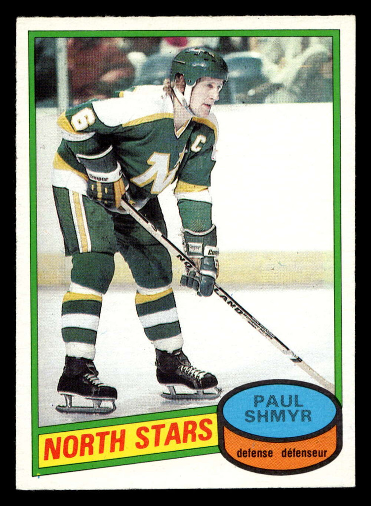 1980-81 O-Pee-Chee #66 Paul Shmyr Near Mint OPC 