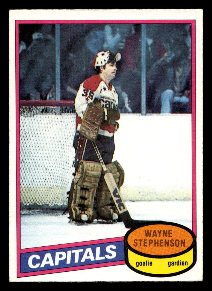 1980-81 O-Pee-Chee #121 Wayne Stephenson Ex-Mint OPC 