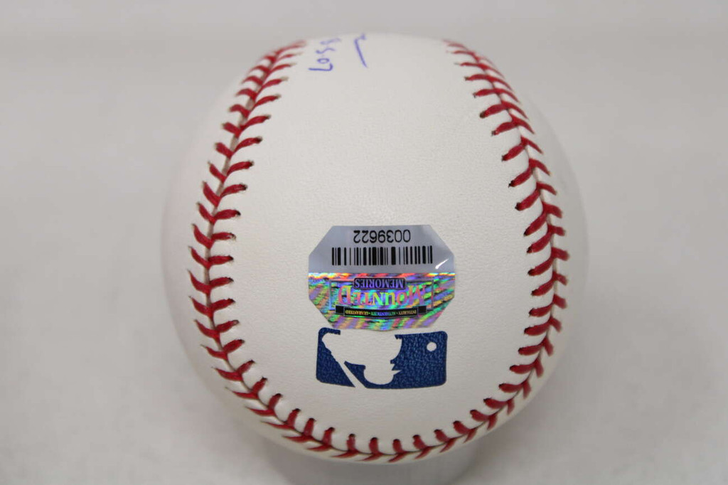 Tom Glavine Baseball Signed Autograph MLB Authentication Braves 300 Win 8-5-07