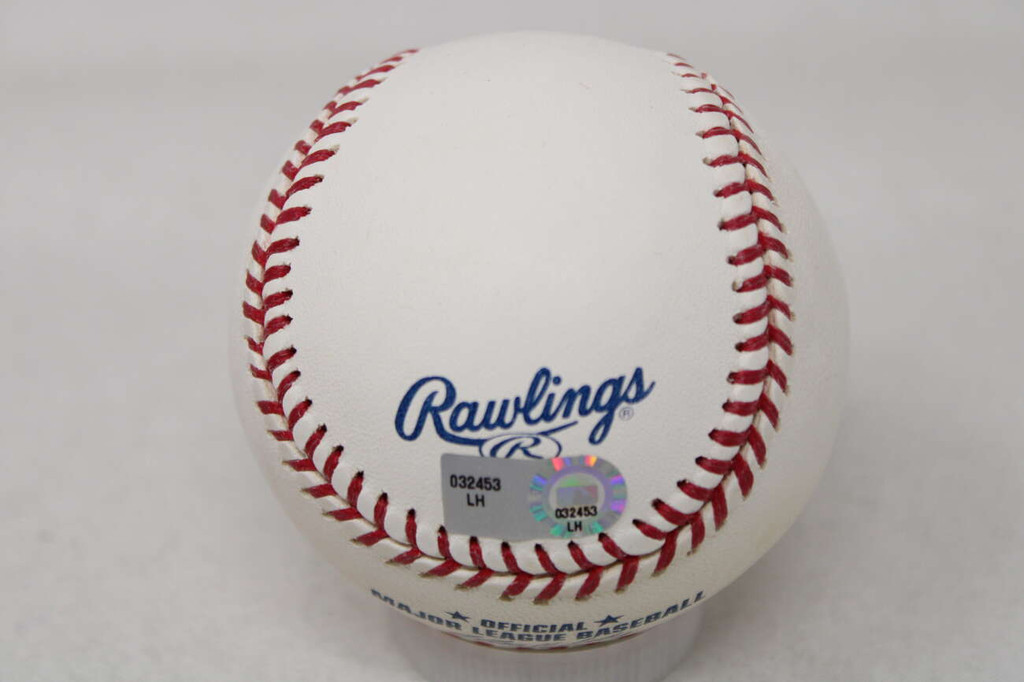 Vida Blue Baseball Signed Autograph MLB Authentication A's 3x WS Champ