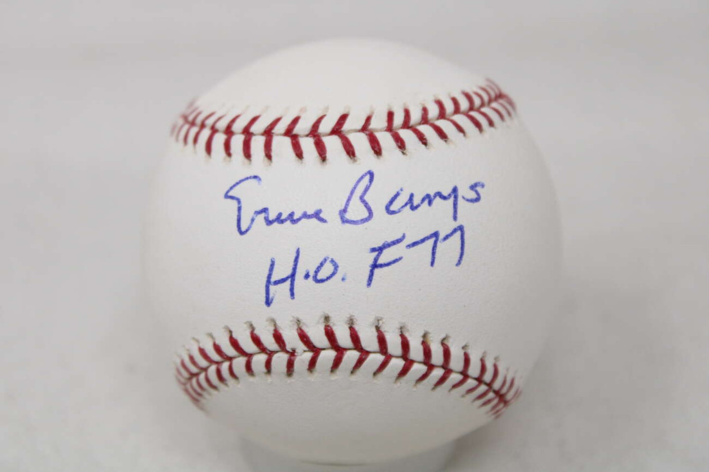 Ernie Banks Baseball Signed Autograph PSA/DNA Cubs HOF 77 ID: 512760