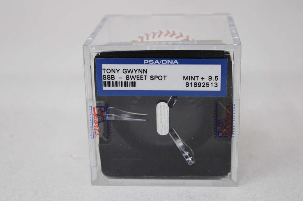 Tony Gwynn Baseball Signed Autograph PSA/DNA Padres Graded MINT+ 9.5