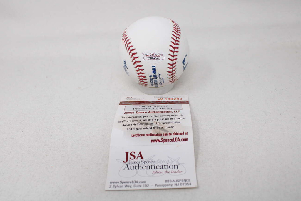 Pete Rose Baseball Signed Autograph JSA Reds MLB Debut 4-8-63