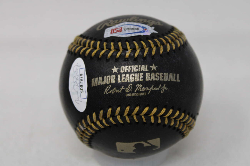 Fernando Tatis Jr. Baseball Signed Autograph JSA Padres Black and Gold Ball