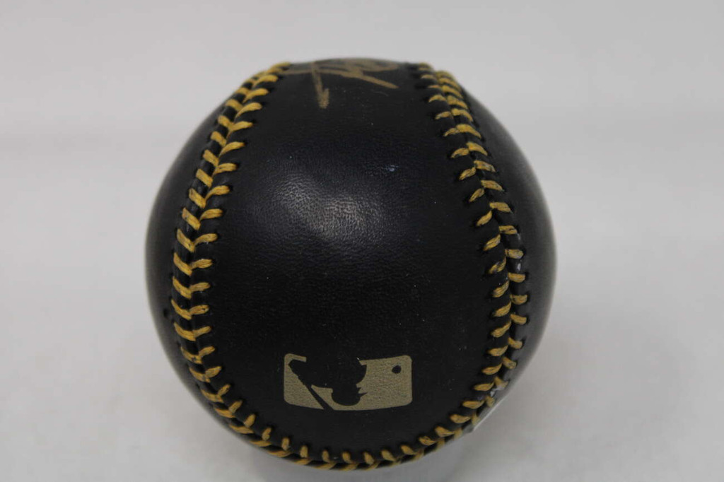 Fernando Tatis Jr. Baseball Signed Autograph JSA Padres Black and Gold Ball