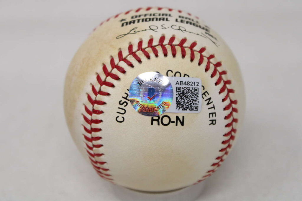 Hank Aaron Baseball Signed Autograph JSA Braves