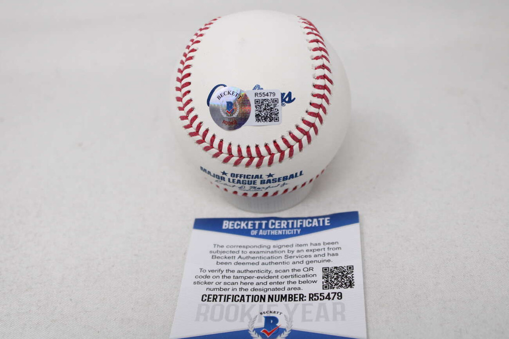 Reginald Precaido Baseball Signed Autograph BAS Beckett Cubs