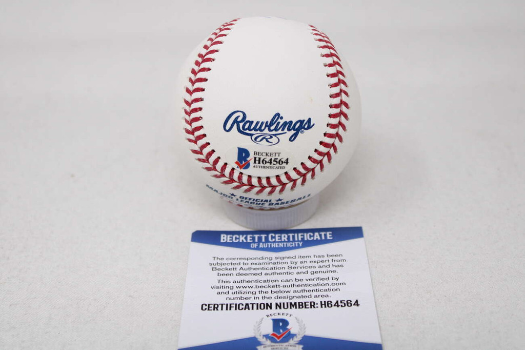 Nick Senzel Baseball Signed Autograph BAS Beckett Reds MLB Debut 5-3-19