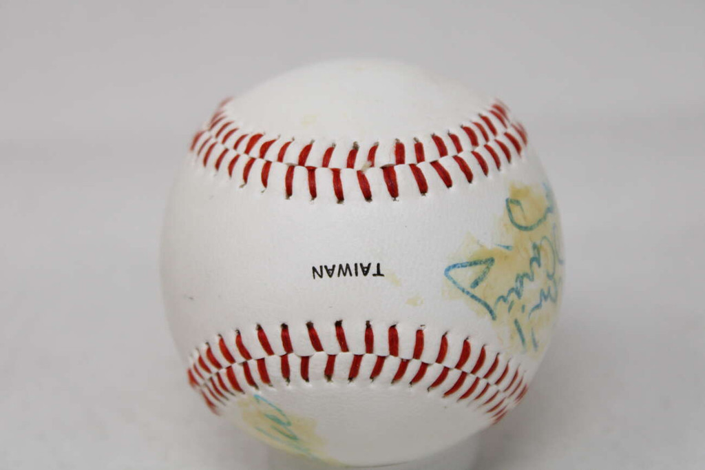 Harry Caray Bob Uecker Merle Harmon Baseball Signed Autograph PSA/DNA Announcers