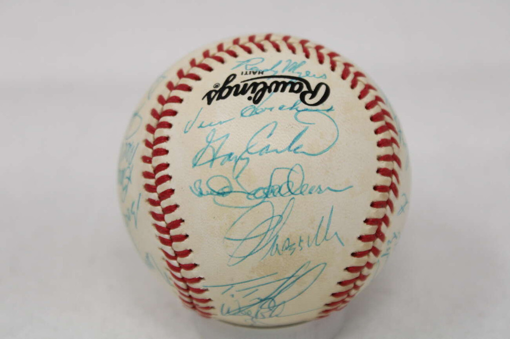 Gary Carter Baseball Signed Autograph PSA/DNA Mets 1987 Team Ball 29 Autographs