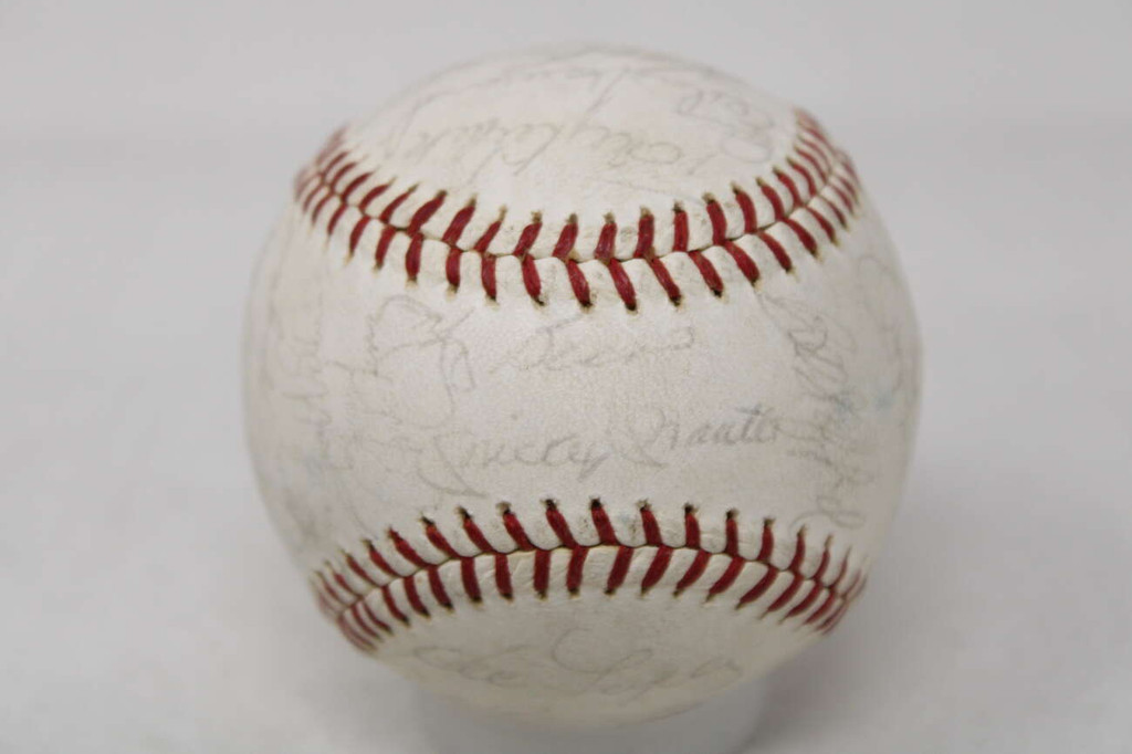 Mickey Mantle Baseball Signed Autograph PSA/DNA Yankees 1964 Team Ball 29 Autographs
