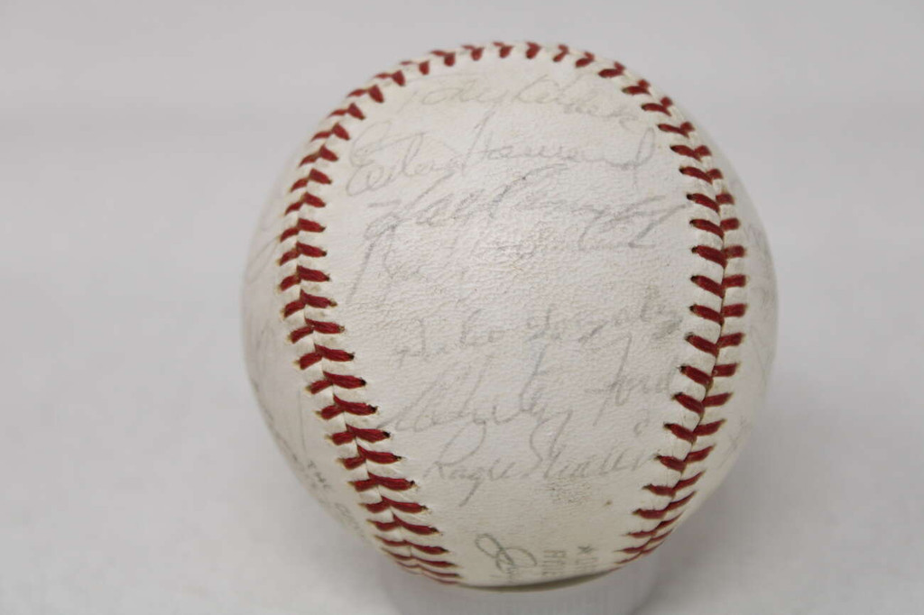 Mickey Mantle Baseball Signed Autograph PSA/DNA Yankees 1964 Team Ball 29 Autographs