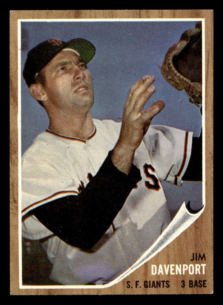 1962 Topps #9 Jim Davenport Near Mint  ID: 512798