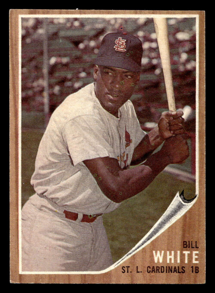 1962 Topps #14 Bill White Ex-Mint  ID: 512799