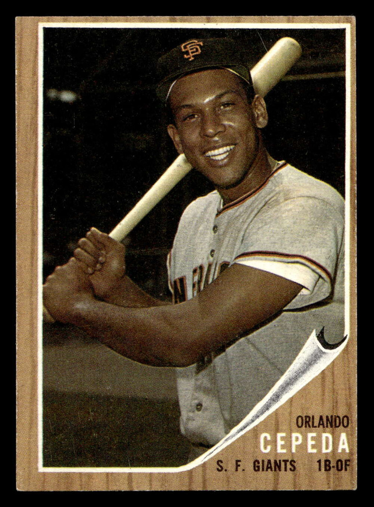 1962 Topps #40 Orlando Cepeda Near Mint  ID: 512813