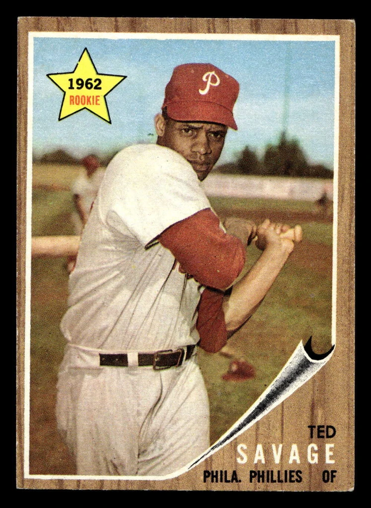 1962 Topps #104 Ted Savage Ex-Mint RC Rookie  ID: 512826