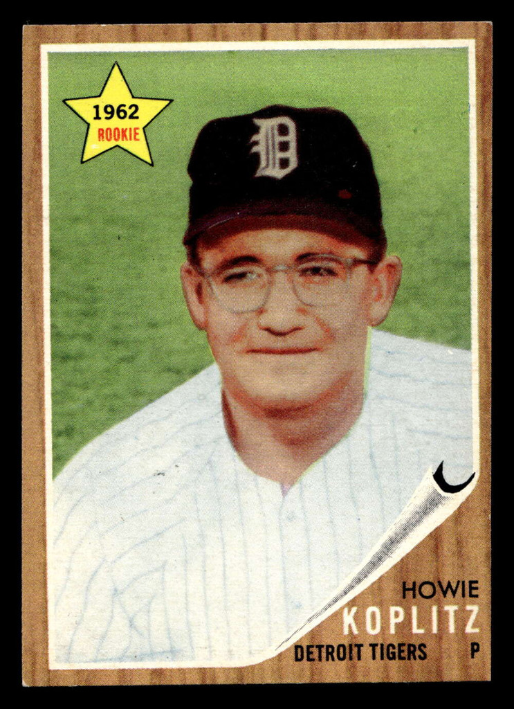 1962 Topps #114 Howie Koplitz Near Mint RC Rookie  ID: 512834