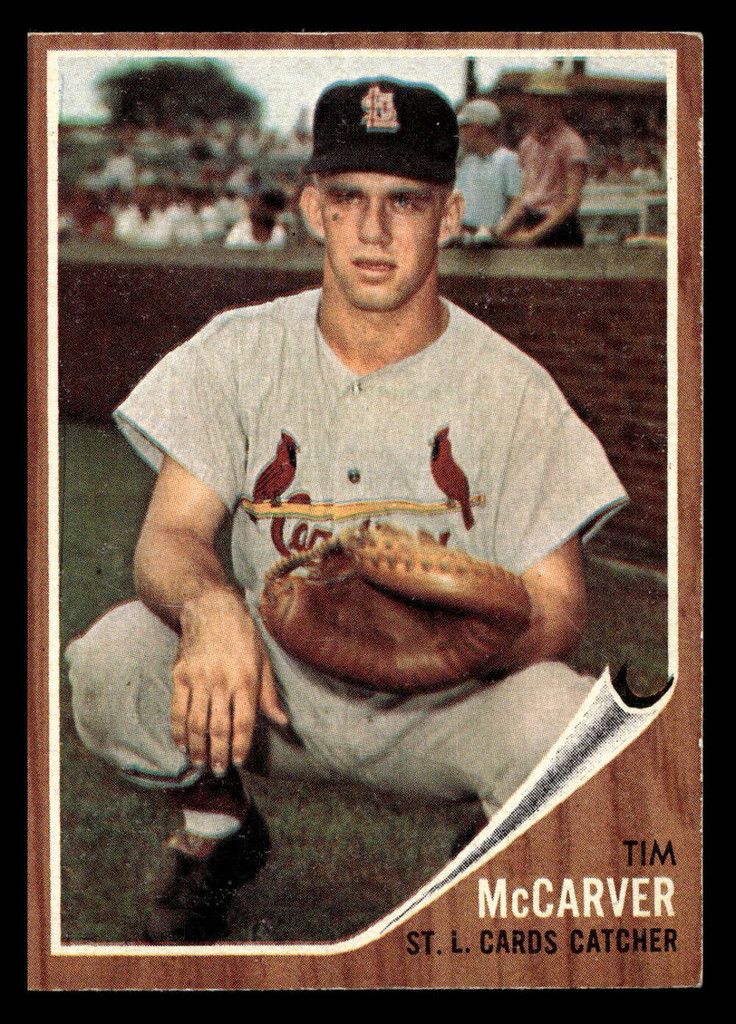 1962 Topps #167 Tim McCarver Excellent+ RC Rookie  ID: 512877