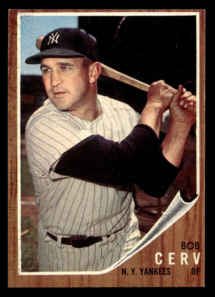 1962 Topps #169 Bob Cerv Ex-Mint  ID: 512878