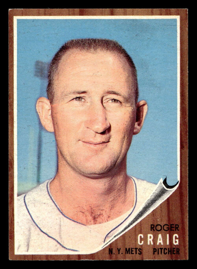 1962 Topps #183 Roger Craig Ex-Mint  ID: 512893