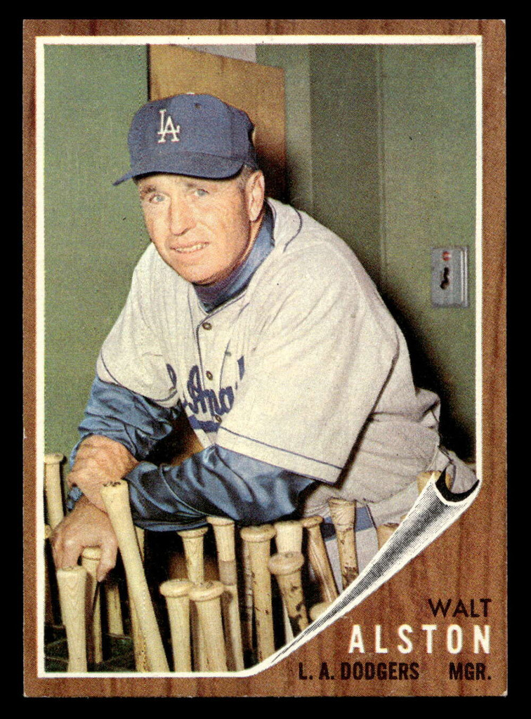 1962 Topps #217 Walt Alston MG Ex-Mint  ID: 512928