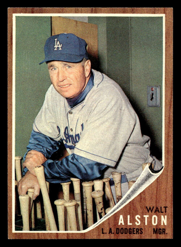 1962 Topps #217 Walt Alston MG Ex-Mint  ID: 512929