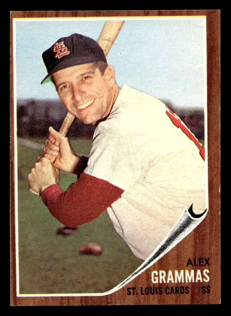 1962 Topps #223 Alex Grammas UER Ex-Mint  ID: 512940