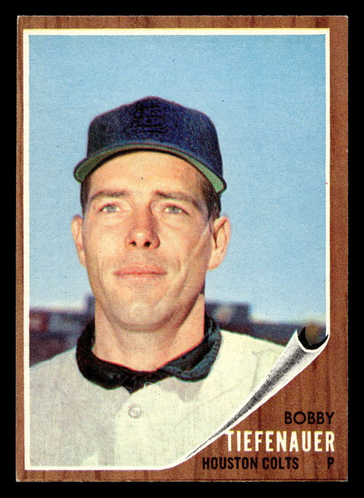1962 Topps #227 Bobby Tiefenauer UER Near Mint  ID: 512944