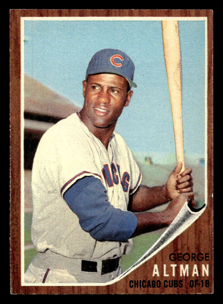 1962 Topps #240 George Altman UER Ex-Mint  ID: 512979