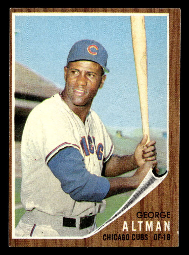 1962 Topps #240 George Altman UER Ex-Mint  ID: 512980