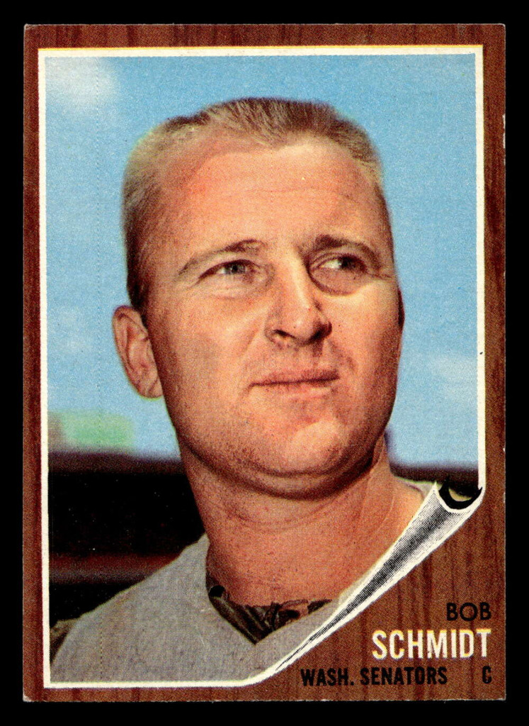 1962 Topps #262 Bob Schmidt Excellent+  ID: 513015
