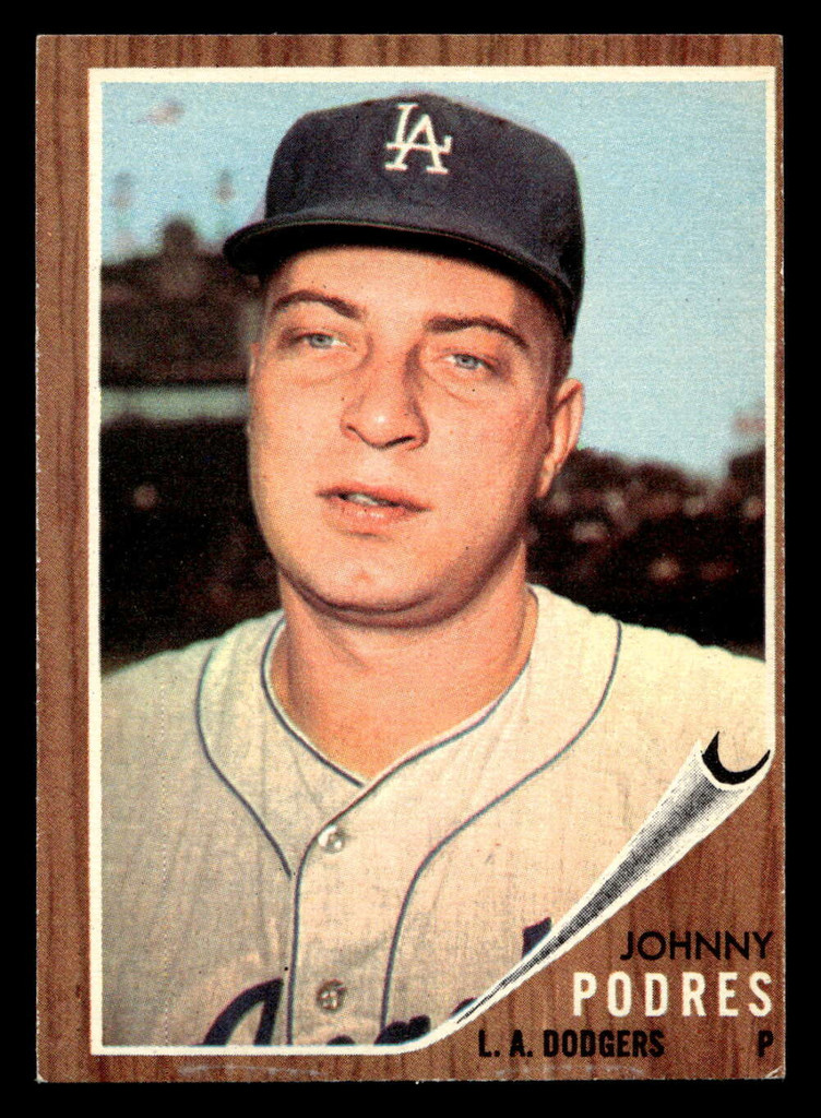 1962 Topps #280 Johnny Podres Excellent+  ID: 513048