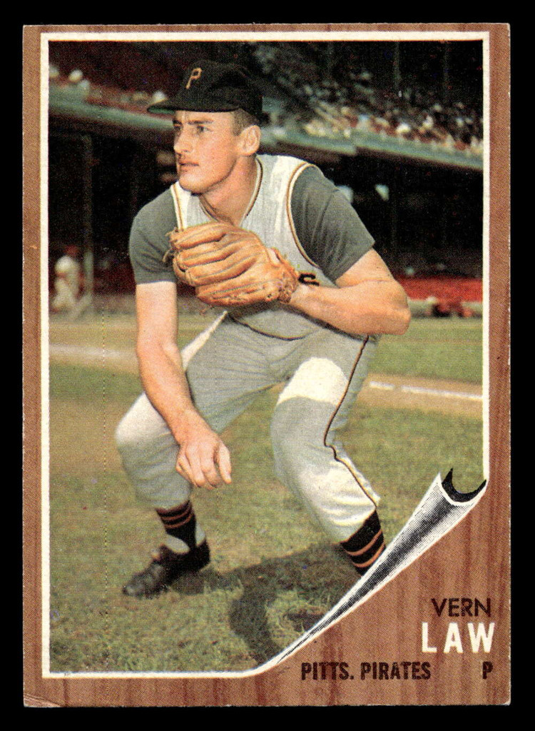 1962 Topps #295 Vern Law Excellent+  ID: 513057