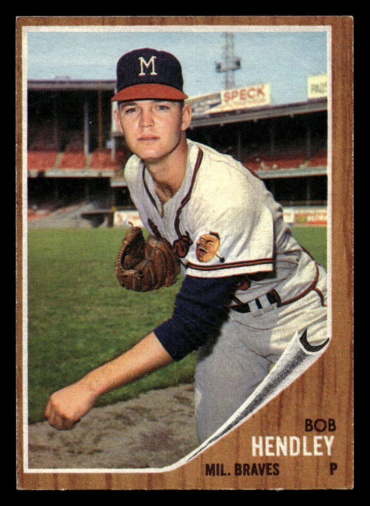 1962 Topps #361 Bob Hendley Near Mint  ID: 513098