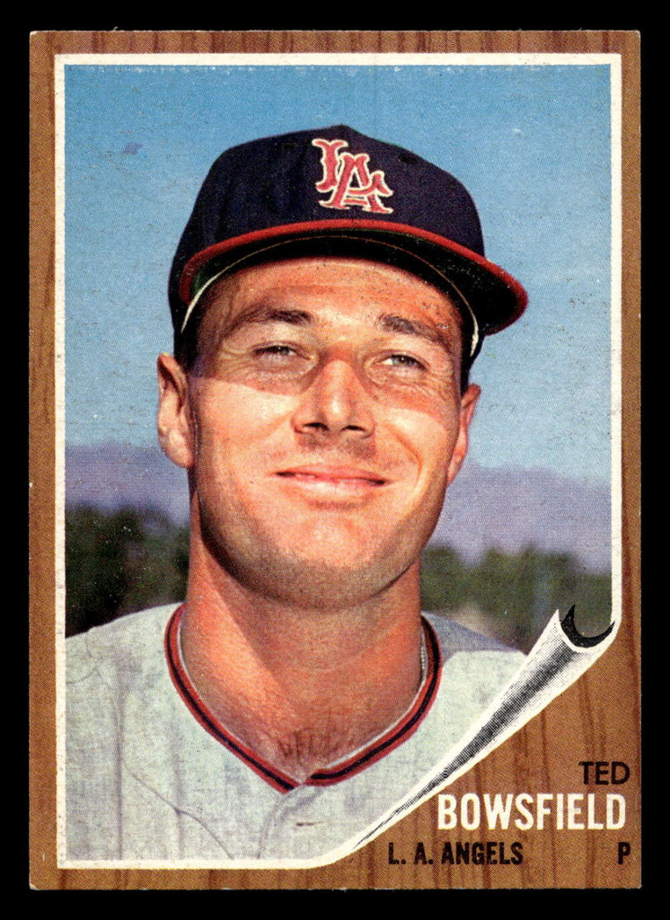 1962 Topps #369 Ted Bowsfield UER Near Mint  ID: 513103