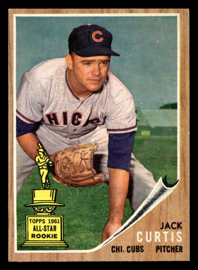 1962 Topps #372 Jack Curtis Excellent  ID: 513111